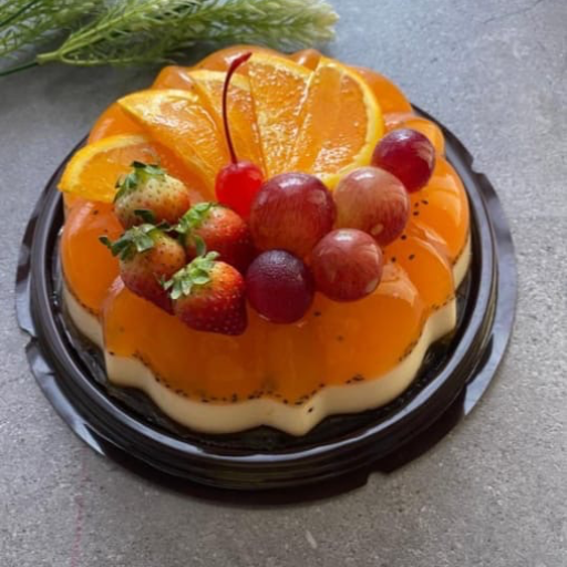 Puding jeruk kelapa ( medium )